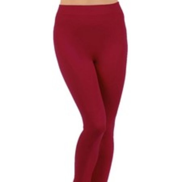 SEAMLESS Form Fitting Soft Fleece Leggings - Picture 3 of 5